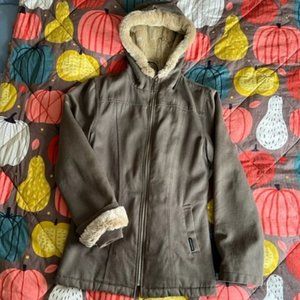 Small Hemp Hoodlamb parka